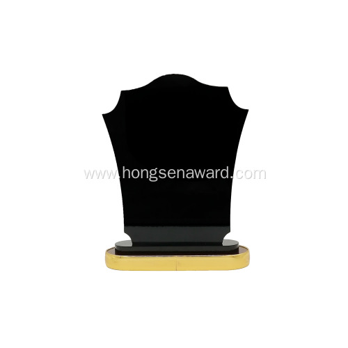 Stock Souvenir Wooden award plaque frame trophy